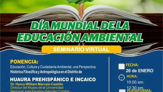 Seminario Virtual por el Día Mundial de la Educación Ambiental