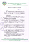 Vista preliminar de documento Resolución de Alcaldia N° 0095-2005-MDM