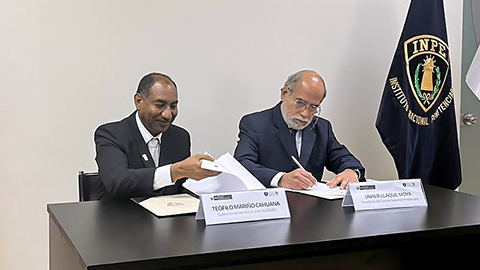 Sucamec y el INPE suscribieron convenio de cooperación interinstitucional que fortalece la seguridad ciudadana.   