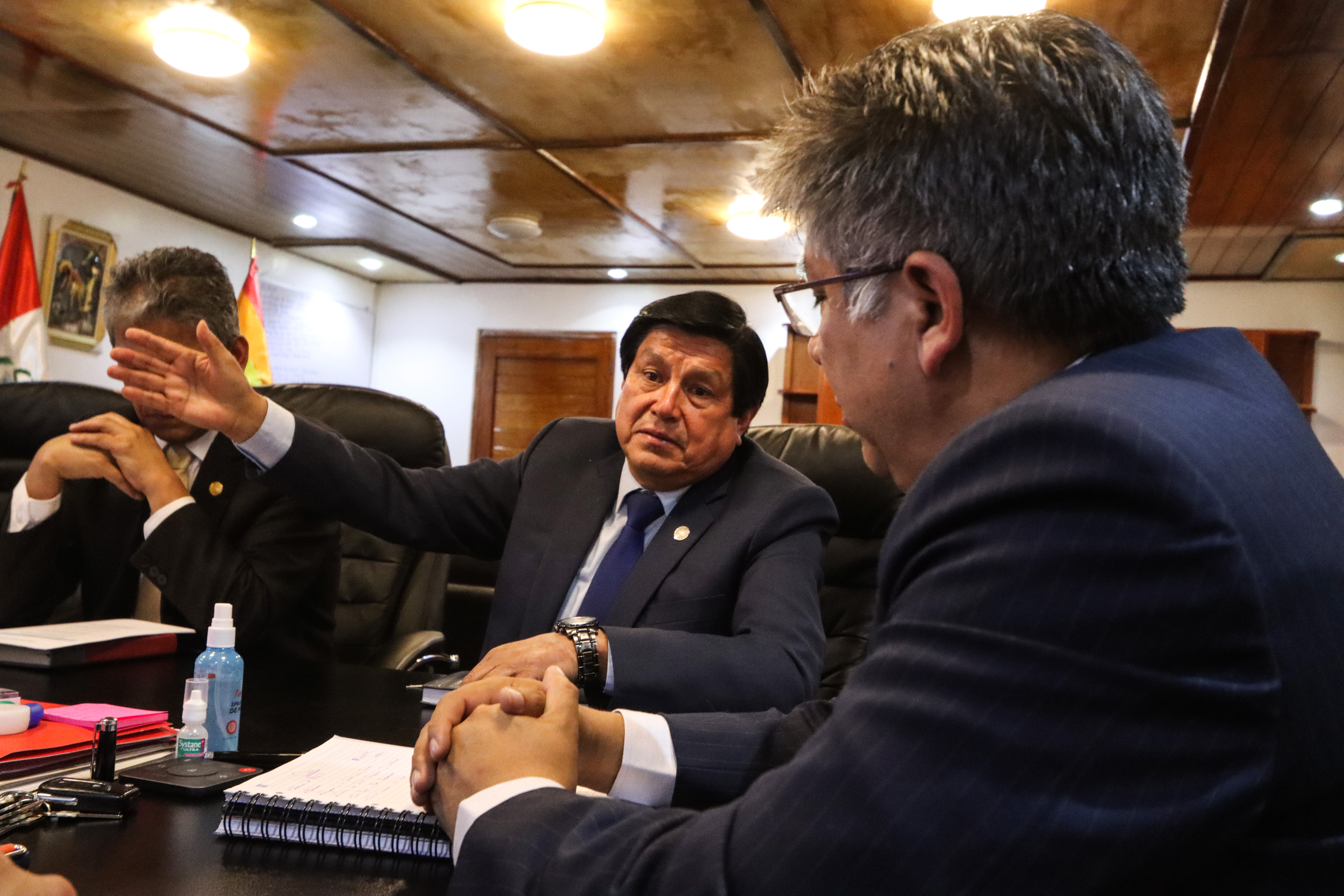 Diálogo entre gobernador regional Cusco y alcalde del Cusco