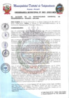 Vista preliminar de documento Ordenanza Municipal N° 003-2023-MDI.pdf