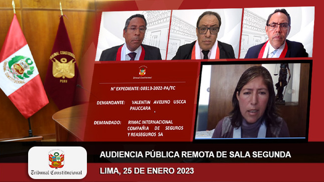 Audiencia de la Sala Segunda