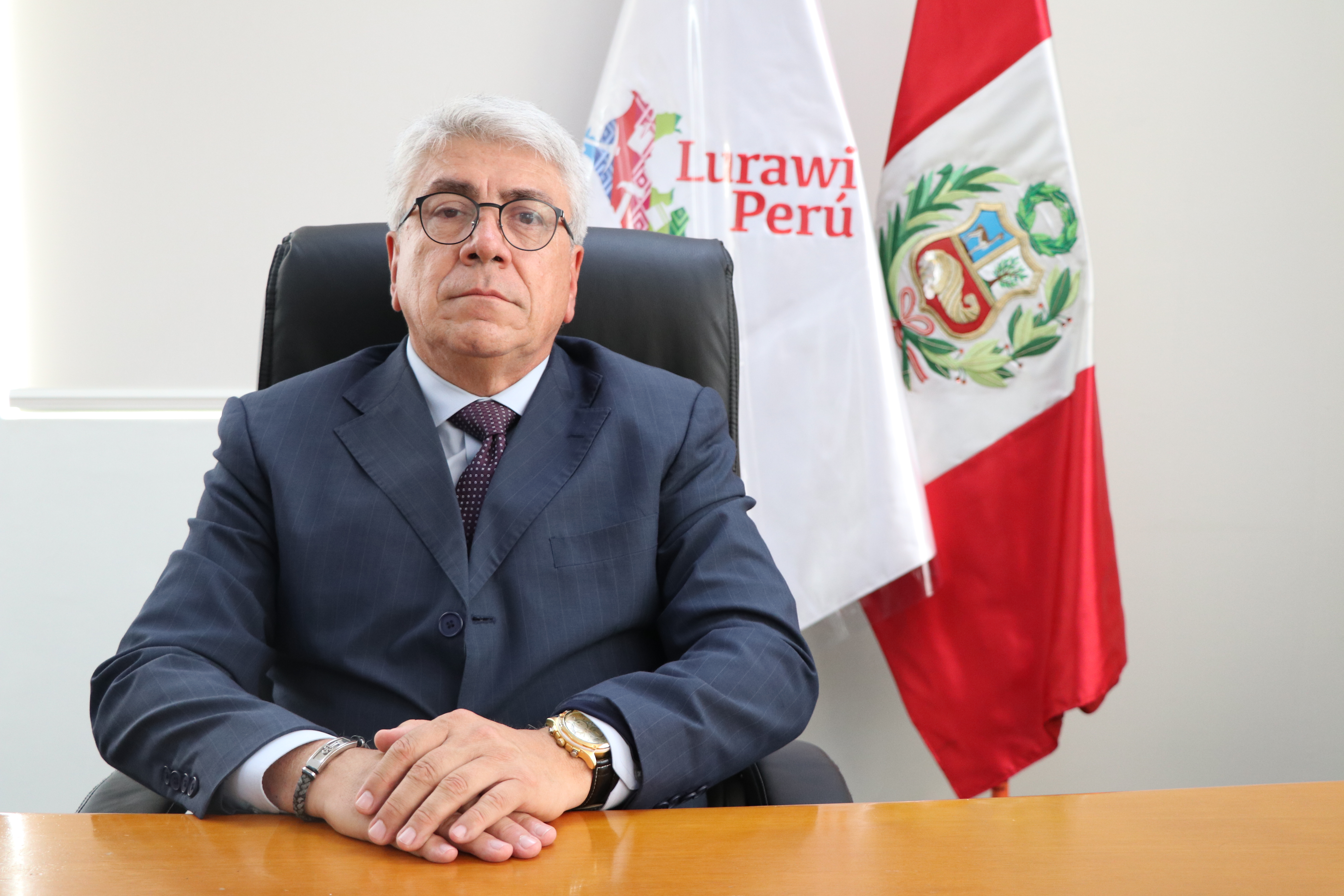 Director ejecutivo de Lurawi Perú, Ruben Neyra Lencinas