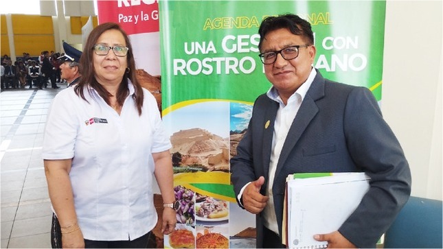 Director regional de Agricultura, José Zamudio