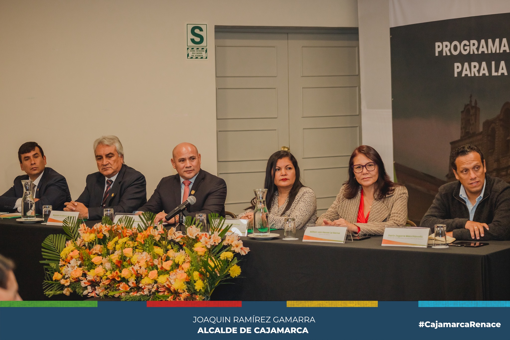 Alcalde Provincial Participa de Conferencia en “Inversión En Infraestructura: Retos y Oportunidades en Cajamarca”