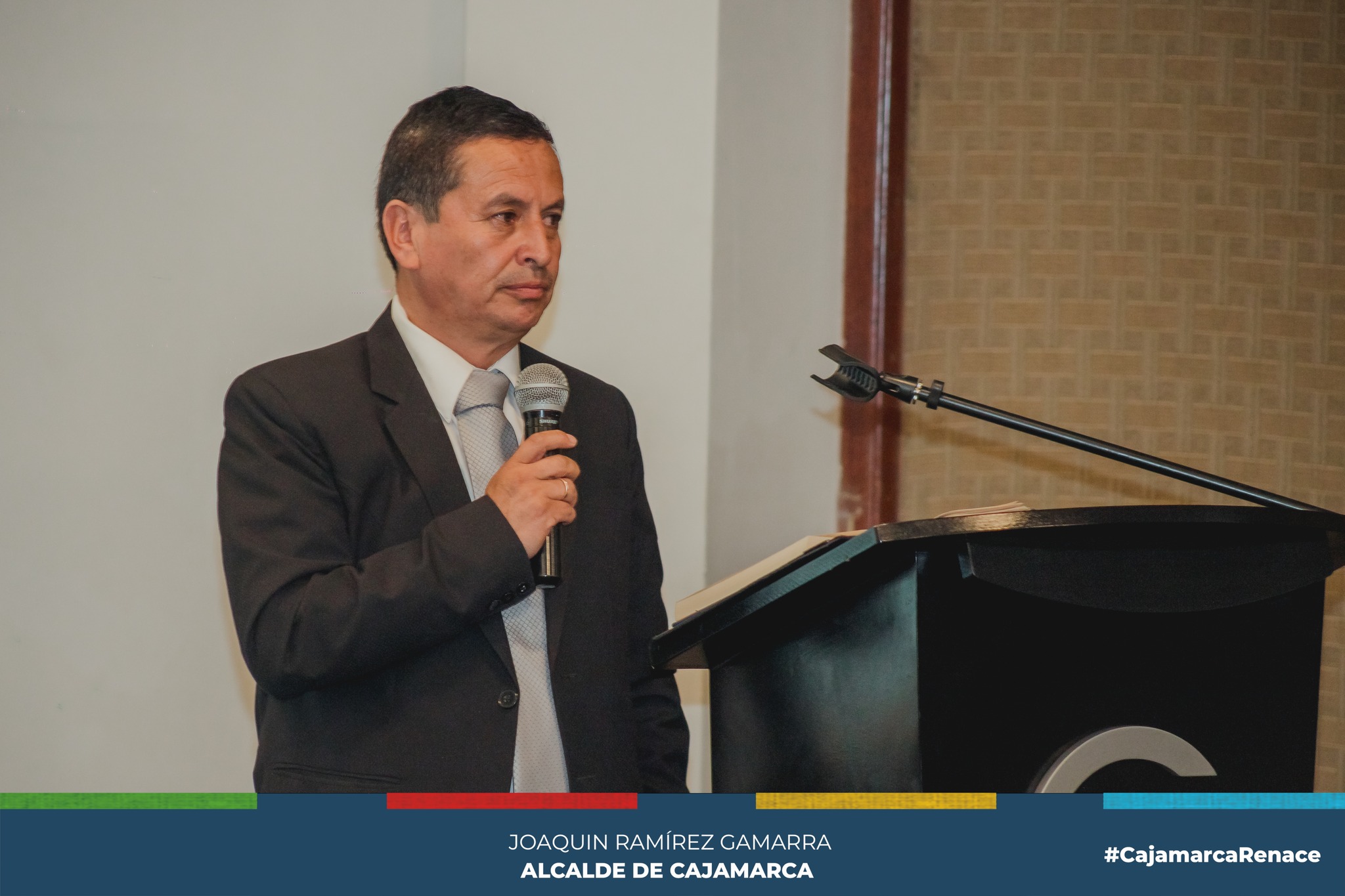 Alcalde Provincial Participa de Conferencia en “Inversión En Infraestructura: Retos y Oportunidades en Cajamarca”