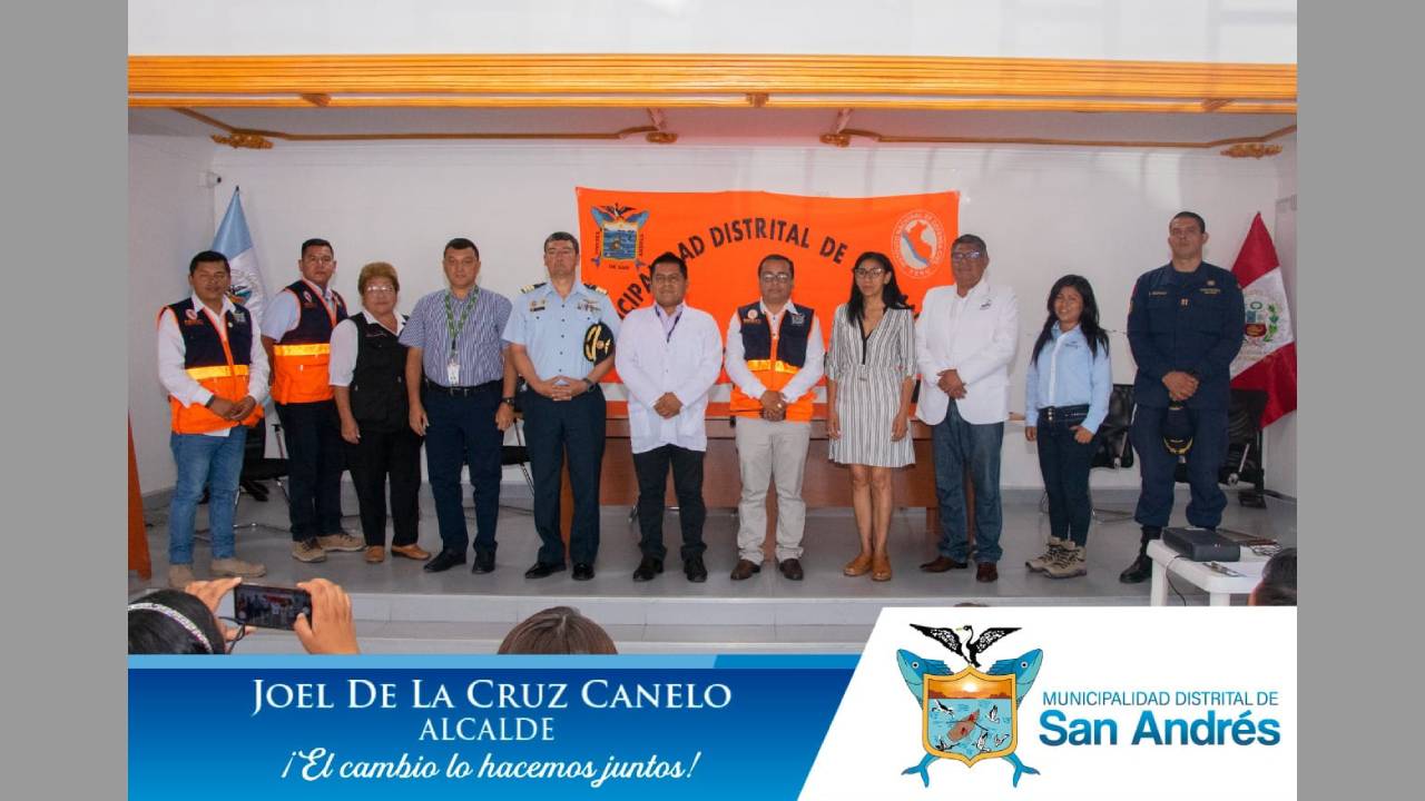 Se Realizó La Conformación De La Plataforma De Defensa Civil Del Distrito De San Andrés.