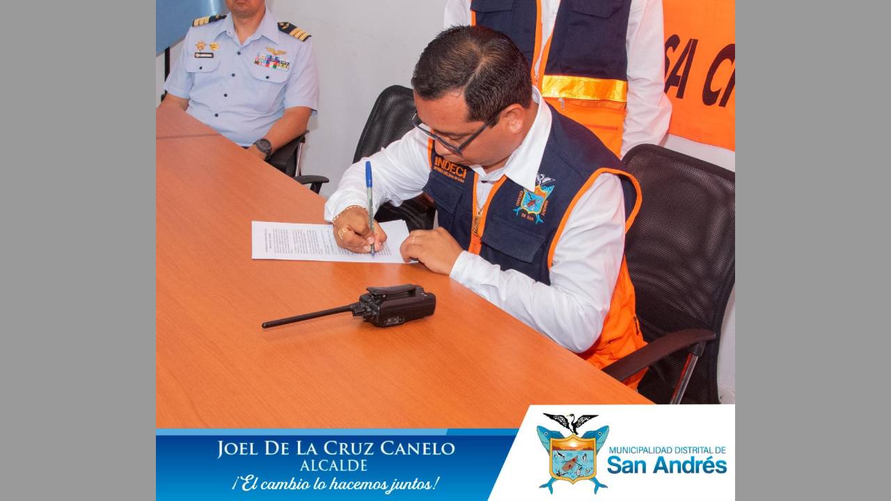Se Realizó La Conformación De La Plataforma De Defensa Civil Del Distrito De San Andrés.