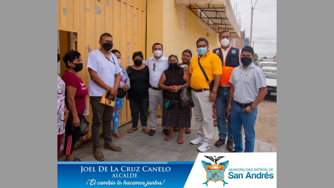 Alcalde Y Funcionarios Visitaron Clas De San Andrés Para Inspeccionar Su Situación.