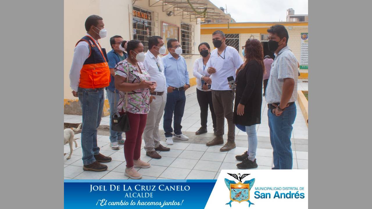 Alcalde Y Funcionarios Visitaron Clas De San Andrés Para Inspeccionar Su Situación.