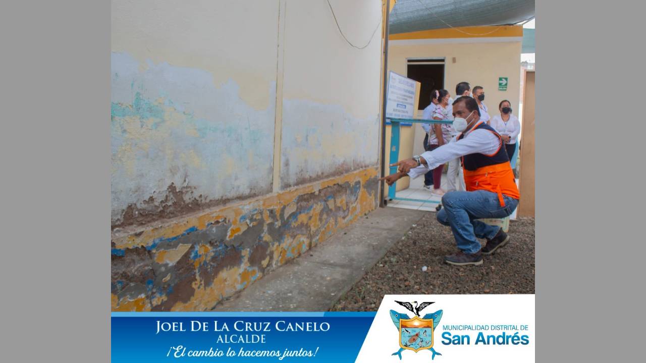 Alcalde Y Funcionarios Visitaron Clas De San Andrés Para Inspeccionar Su Situación.