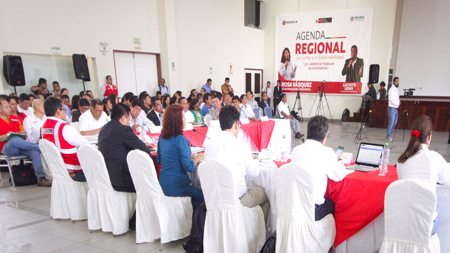 Definen agenda territorial consensuada para impulsar las inversiones en la región Lima