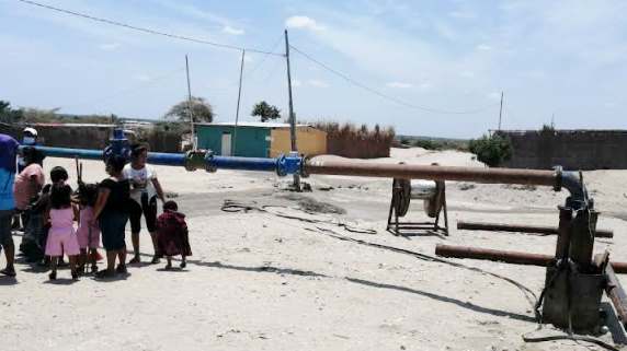 3 mil personas se beneficiarán con equipamiento del pozo de agua en Kilómetro 977