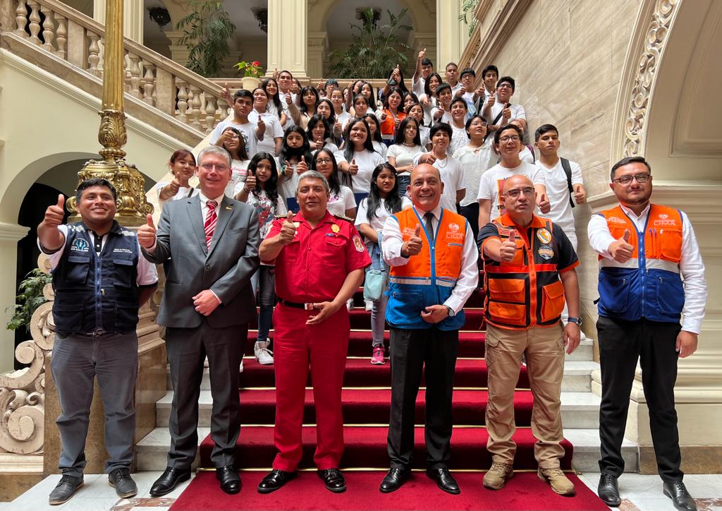 La Municipalidad de Lima inauguró el primer Curso de Brigadistas Comunitarios Juniors 2023 con el objetivo de fortalecer las capacidades en materia de Gestión del Riesgo de desastres.