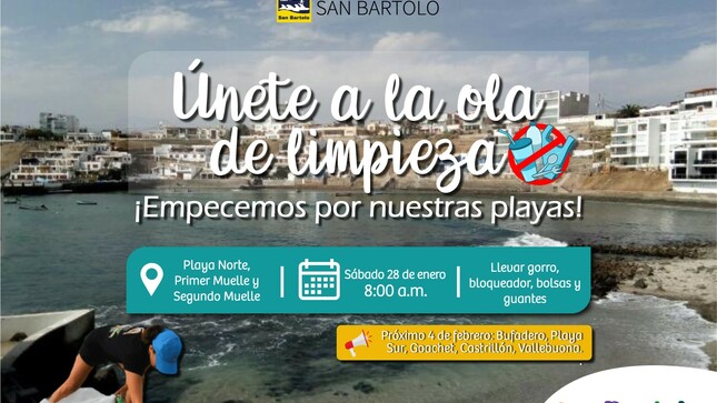 Campaña limpieza de playa