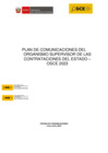 Vista preliminar de documento Anexo - Plan de Comunicaciones del Organismo Supervisor de las Contrataciones del Estado - OSCE 2023