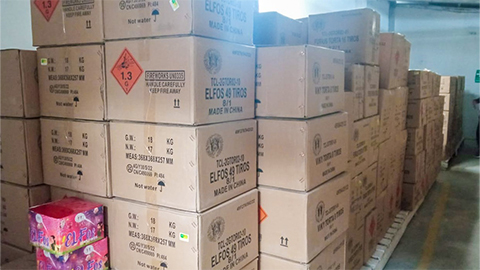 Sucamec inmovilizó cerca de 9 toneladas de pirotécnicos en Junín.