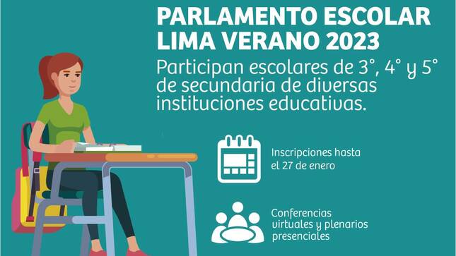 Parlamento Escolar Lima Verano 2023