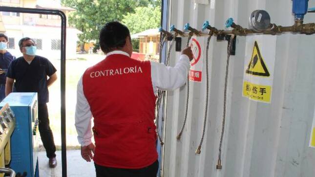 Contraloría detectó compra de tres plantas de oxígeno que incumplieron especificaciones técnicas en Ucayali