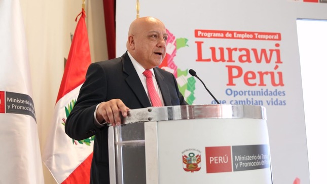 Ministro Alfonso Adrianzén afirma que el MTPE elabora una agenda laboral para la paz social