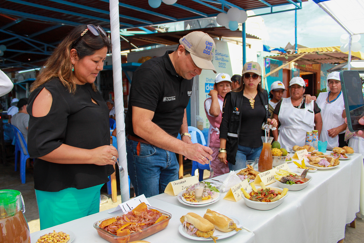 Se celebró con éxito en Chorrillos, el Día Mundial del Pescador y la Ruta del Pan con Pejerrey