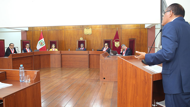 Audiencia pública del 26 de enero del 2023.