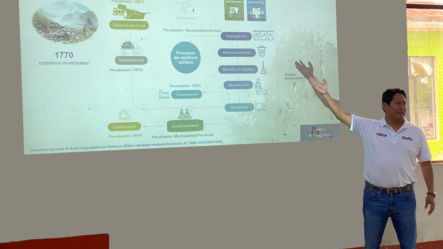 El OEFA sostiene reunión con nuevas autoridades de la Municipalidad Provincial de Loreto para la mejora de su desempeño ambiental
