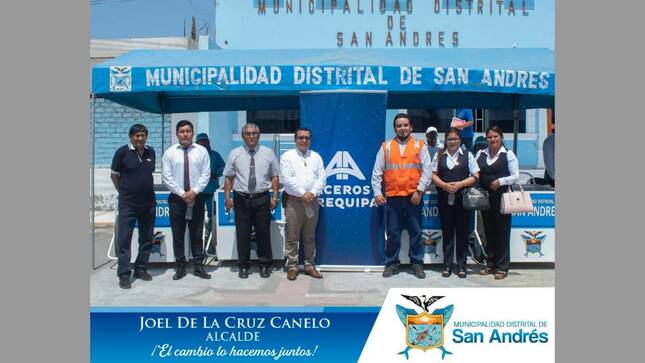 Corporación Aceros Arequipa Dona 4 Vehículos No Convencionales A La Municipalidad Distrital De San Andrés