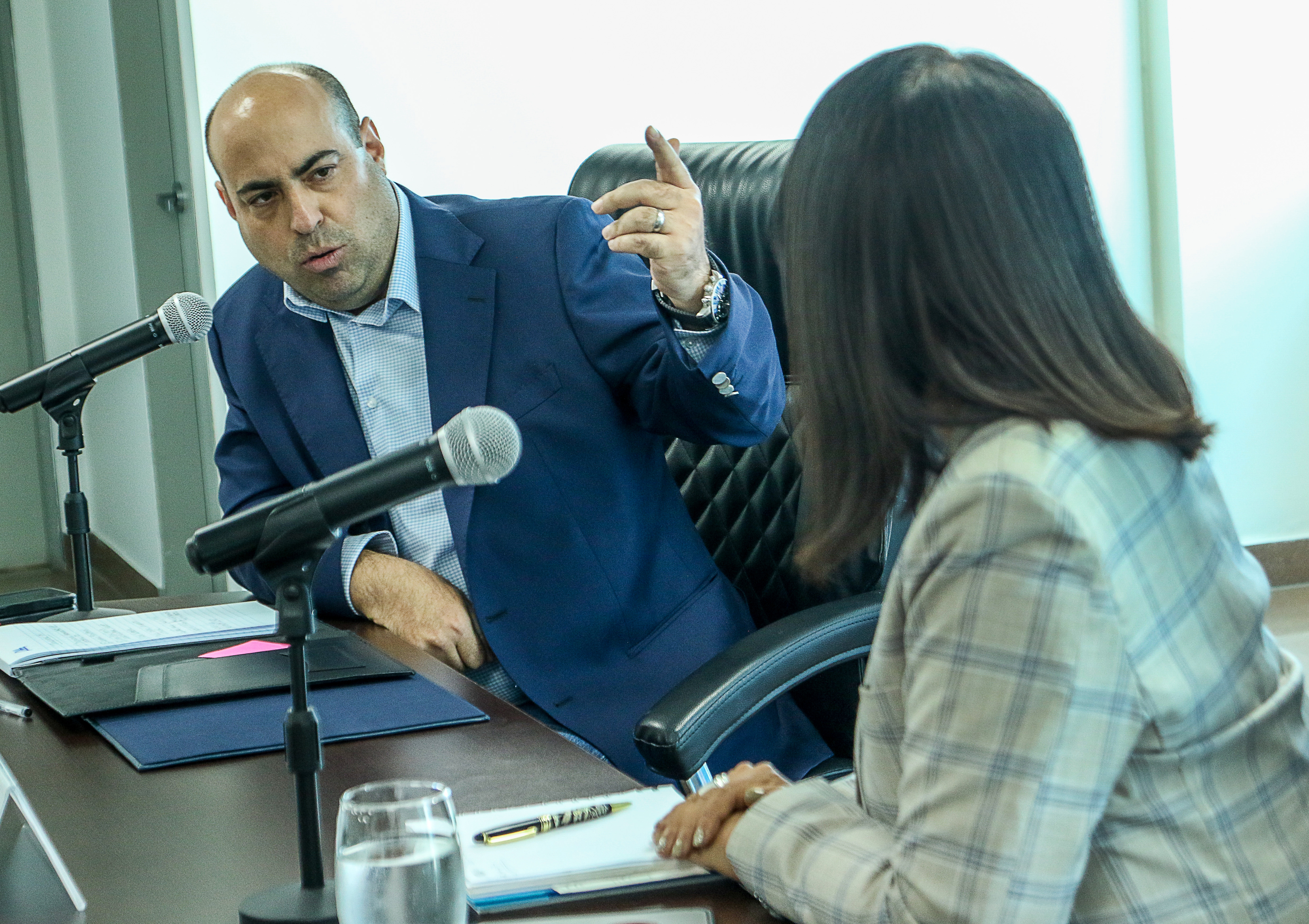 El alcalde Pedro Spadaro sostuvo una productiva reunión con la presidenta de la ATU María Jara
