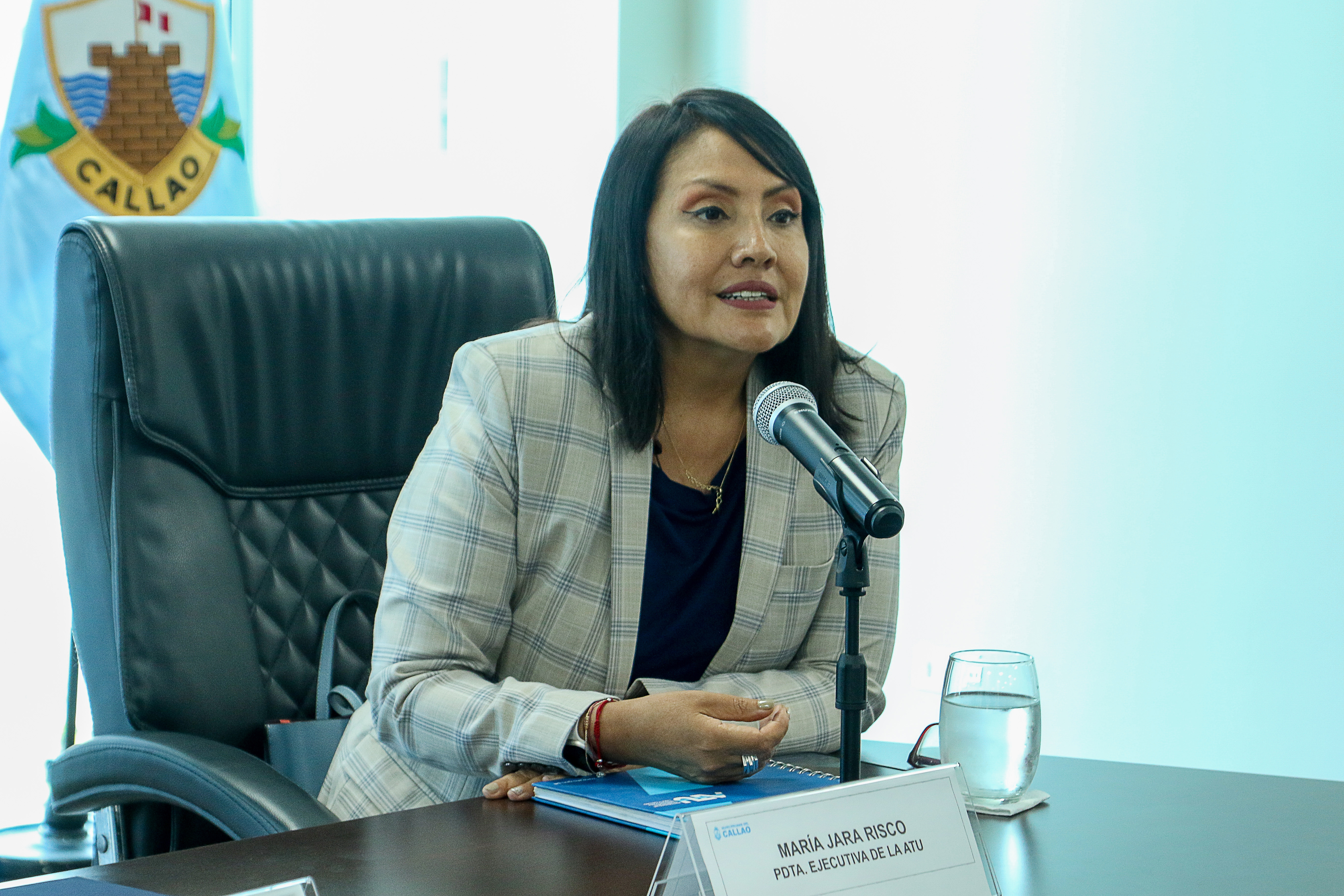 El alcalde Pedro Spadaro sostuvo una productiva reunión con la presidenta de la ATU María Jara