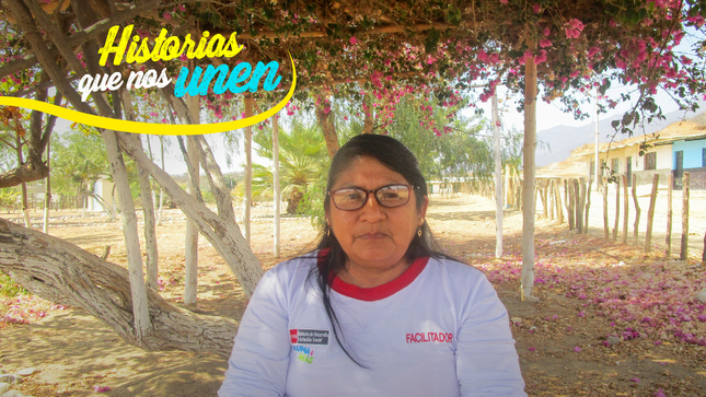 Cuna Mas HQNU Rosa María De la Cruz, facilitadora Lambayeque