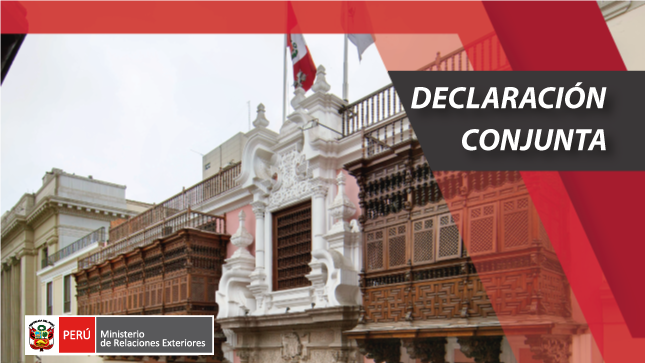 Declaración conjunta