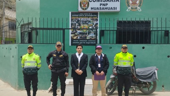 Nota de Prensa: Juez de Tarma realizó despacho itinerante en Huasahuasi
