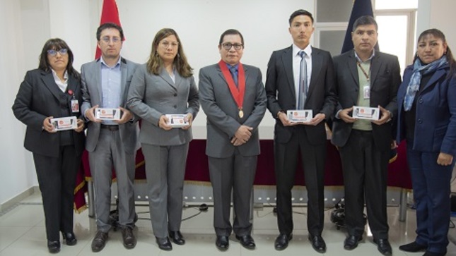 Nota de Prensa: Presidente de la Corte entregó equipo móvil en Huancayo, Chupaca y Jauja