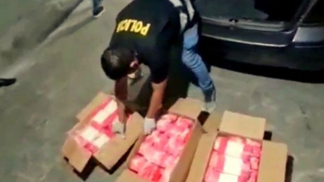 Más de 100 kilos de cocaína decomisa la Policía Nacional en una vivienda de Chiclayo