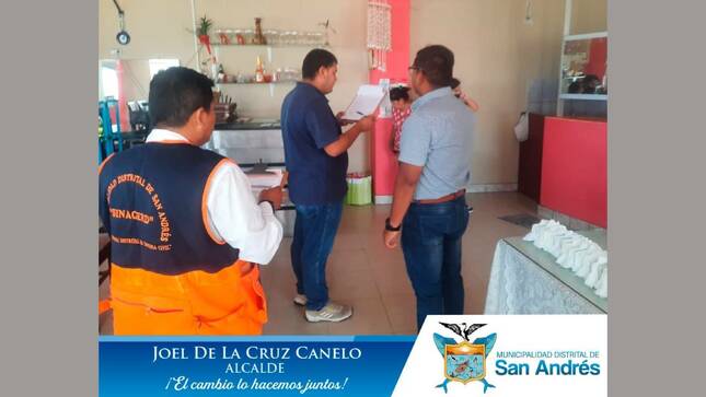 Se Realizó La Inspección A Diversos Restaurantes De San Andrés.
