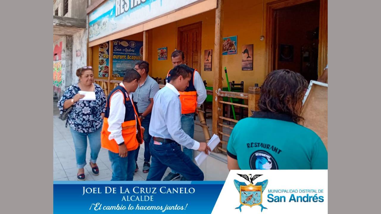 Se Realizó La Inspección A Diversos Restaurantes De San Andrés.