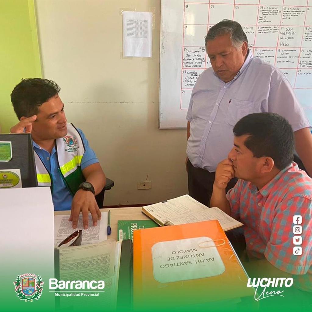 Trabajando en conjunto con la Provincia de Paramonga