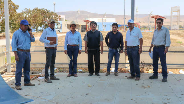 ✅#Ite | Hasta las instalaciones del Centro Recreacional Ite llegó la alcaldesa Sra. Urbelinda Chacón Díaz acompañada de su equipo técnico para supervisar el estado situacional del recinto. 