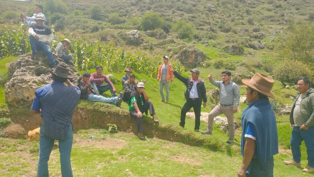 APERTURA DE TROCHA CARROZABLE PAMPAMARCA A CACHUS.