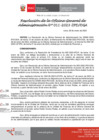 Vista preliminar de documento Resolución 011-2023-IPD/OGA - Unidad de Finanzas: Encargo Temporal.
