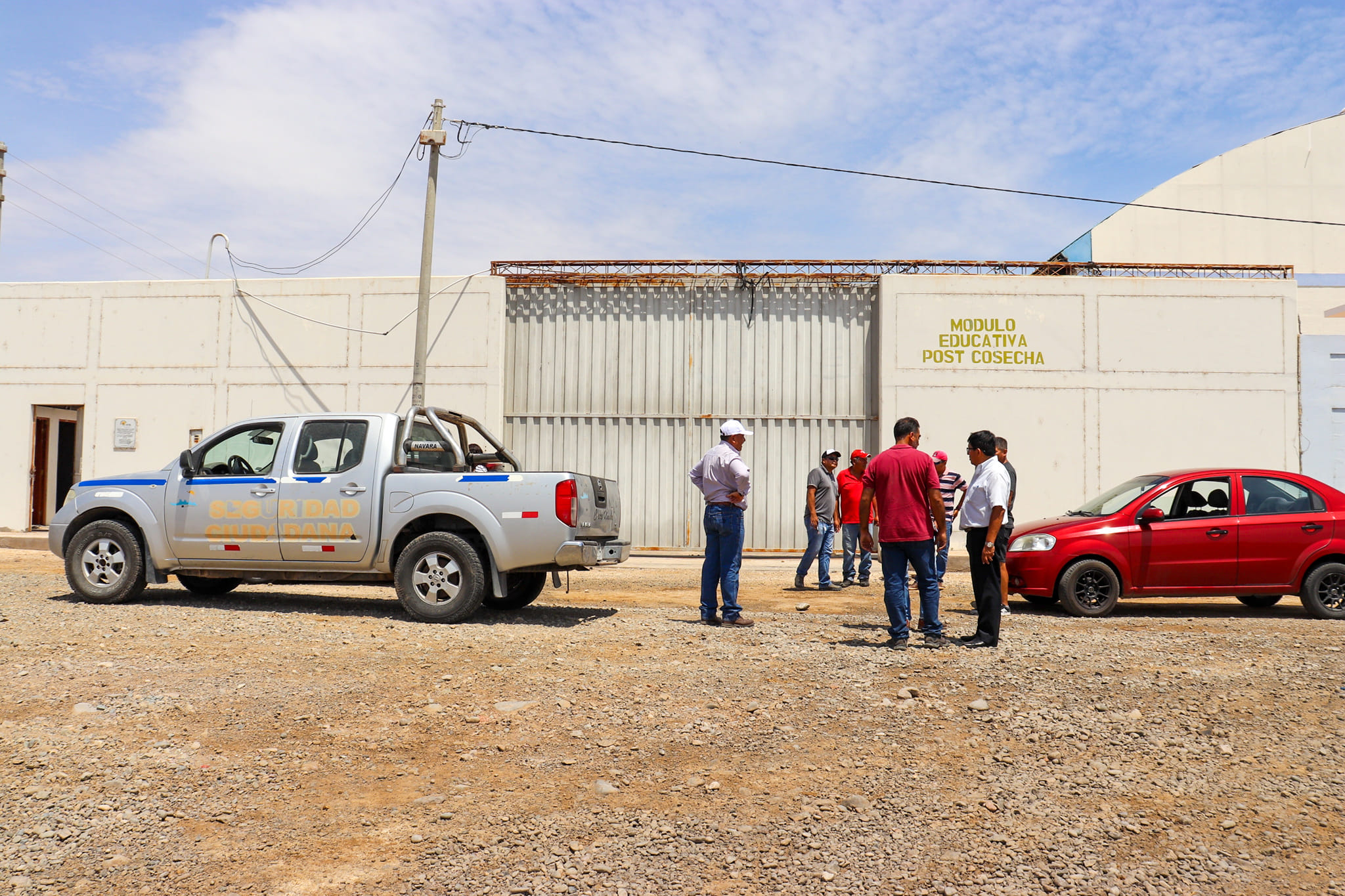 ✍ #𝗜𝘁𝗲 | Hoy los funcionarios de la Municipalidad Distrital de Ite recorrieron las instalaciones de  la Planta de Post Cosecha de Olivo, a fin de establecer medidas de análisis y evaluar las condiciones en que se encuentra la infraestructura.