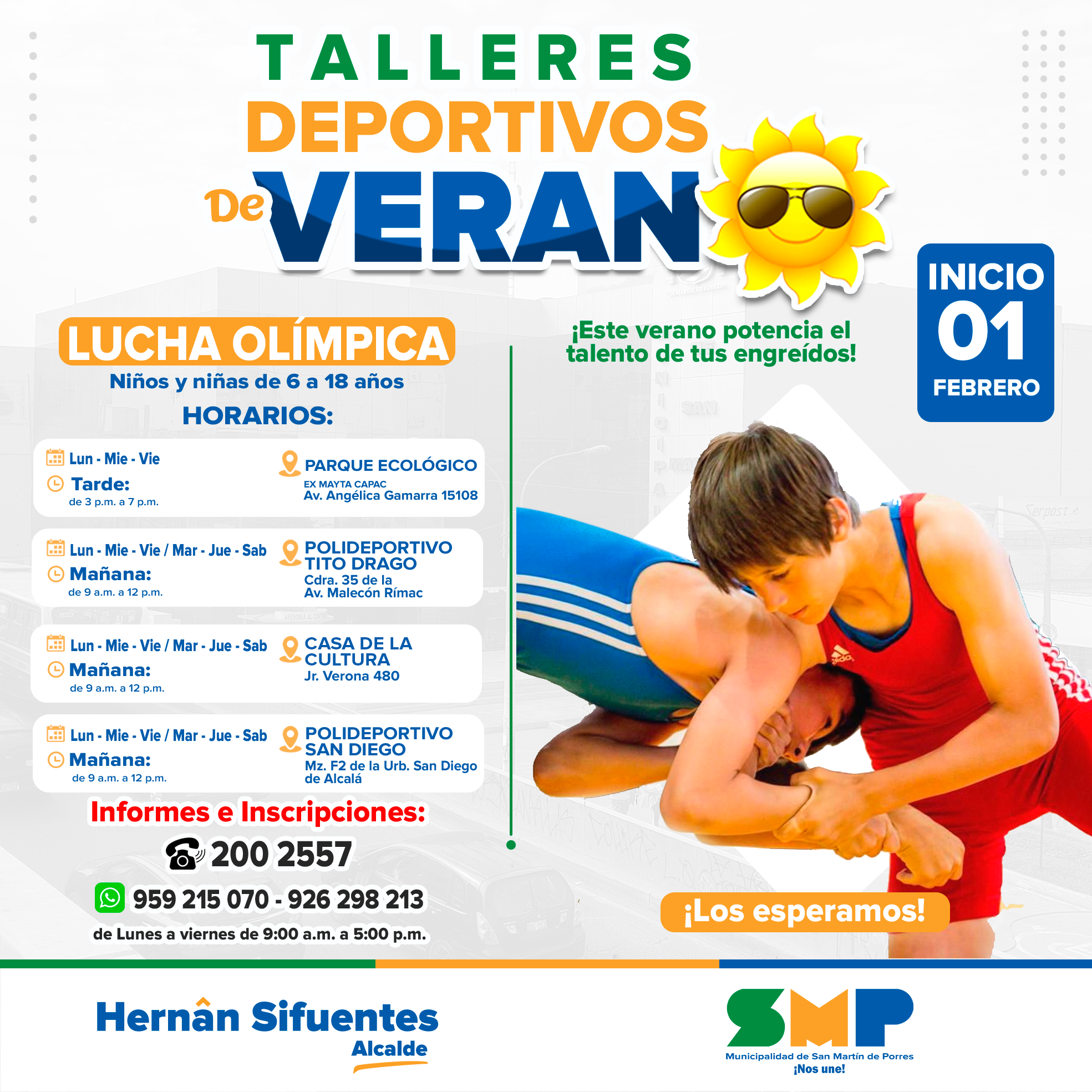 Talleres deportivos de verano 2023