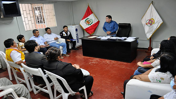 Imagen de la reunión