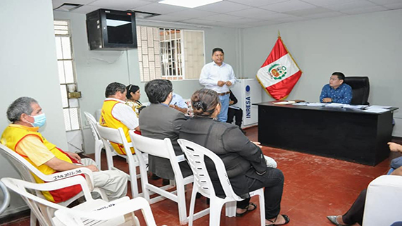 Imagen de la reunión