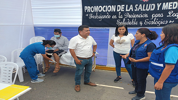 Imagen de la campaña de salud