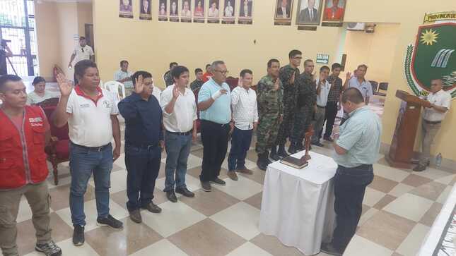 Acto de Juramentación del Coprosec Atalaya