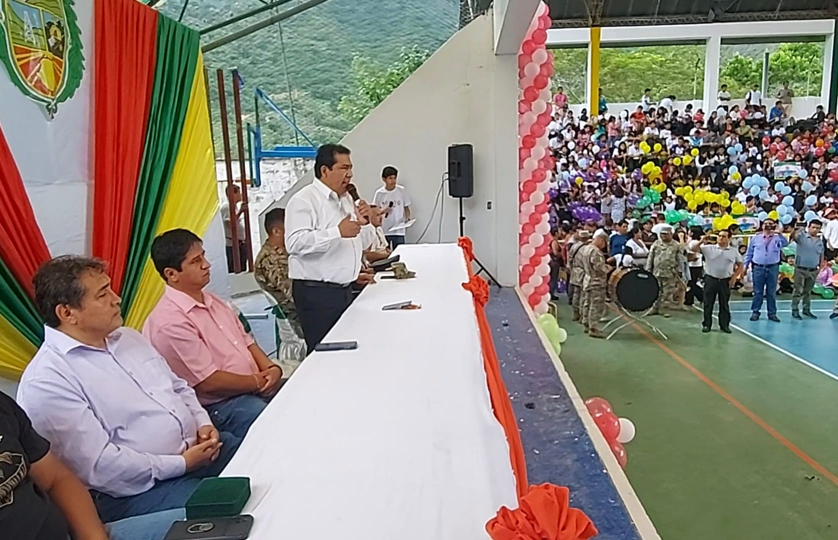 Alcalde provincial inaugura vacaciones útiles y recreativas 2023