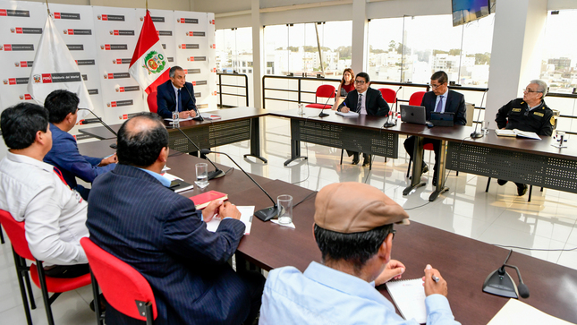 Mininter creará equipo de trabajo para reforzar la seguridad ciudadana en el país