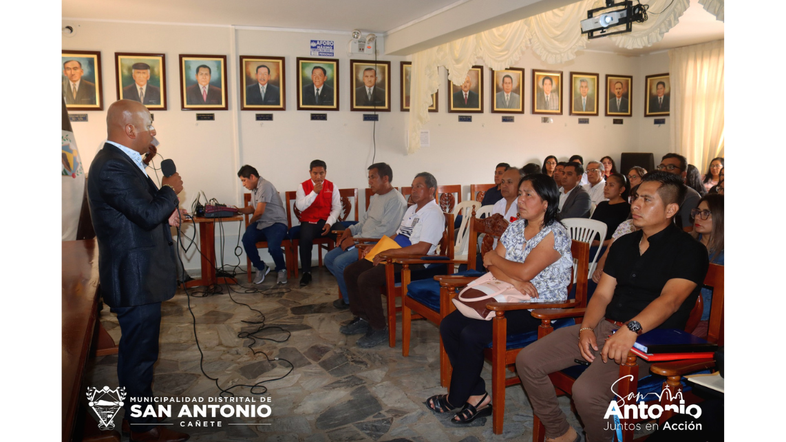 Charla del Órgano de Control Institucional (OCI) de Cañete